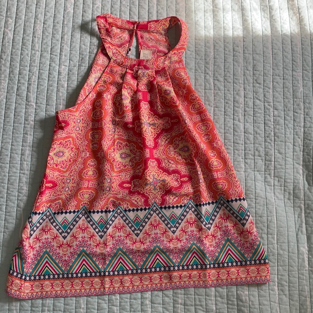 Sweet Wanderer High Neck Sleeveless Top